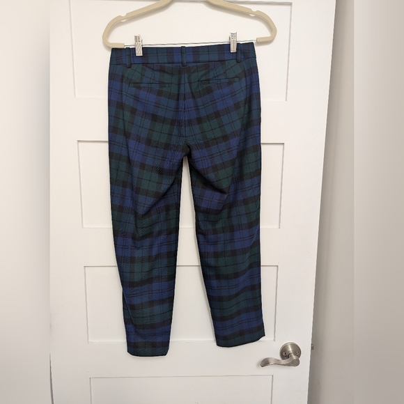 J.Crew Women's Blue and Green Trousers - Picture 8 of 11